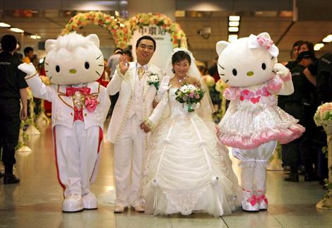 Hello Kitty Weddings VOMIT